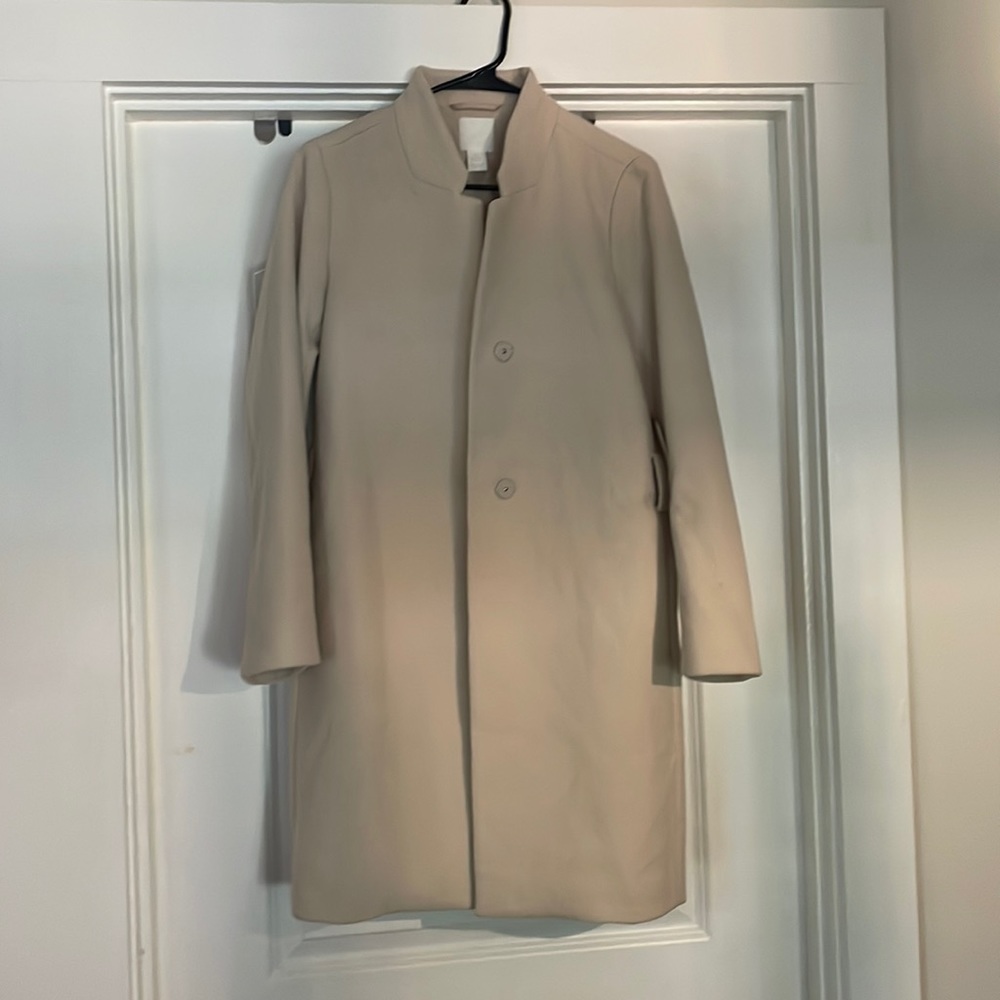 H&M beige coat - 4